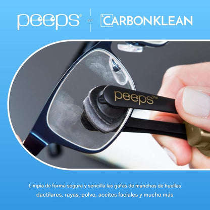 Limpiador de Gafas Portátil 2 en 1