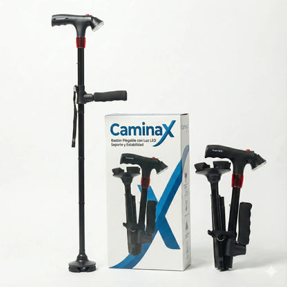 Caminax™: Devuélveles la seguridad y confianza al caminar (con Luz LED)