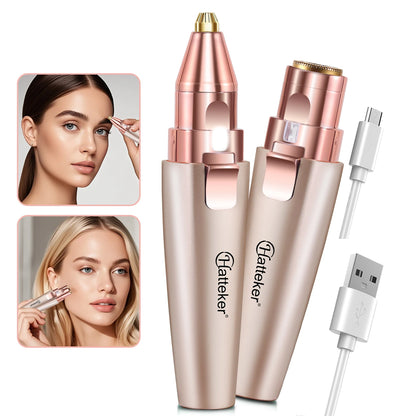 Depiladora Facial SkinClear Recargable 2 en 1