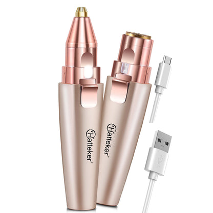 Depiladora Facial SkinClear Recargable 2 en 1