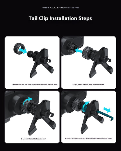 Soporte Inteligente 360° con Carga Inalámbrica